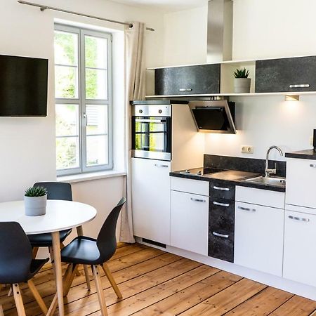 Ferienwohnungen Im Gasthaus Zur Gruenen Wiese 赛博尼茨 外观 照片